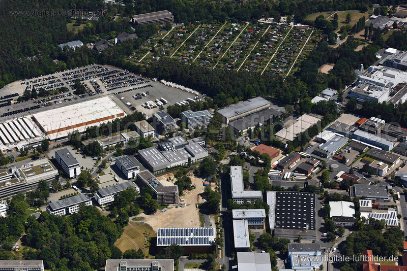 Luftaufnahme Nordostpark in Nürnberg | Mittelfranken, Bayern