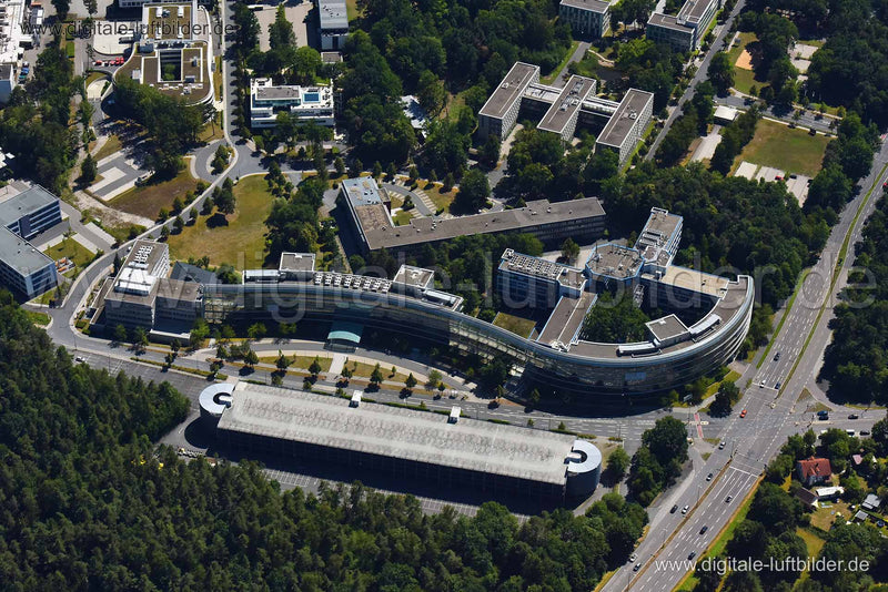 Luftaufnahme Nordostpark in Nürnberg | Mittelfranken, Bayern
