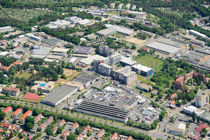 Luftaufnahme Nordostpark in Nürnberg | Mittelfranken, Bayern
