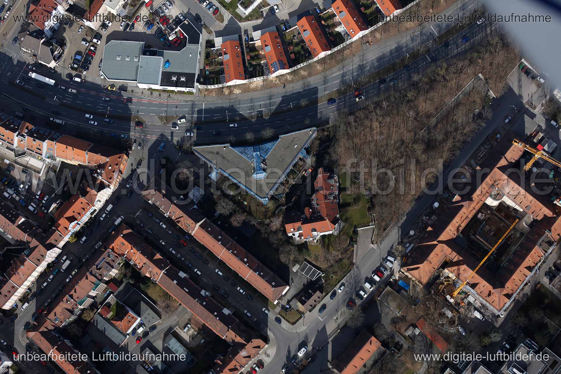 Luftaufnahme Nordostring in Nürnberg | Mittelfranken, Bayern