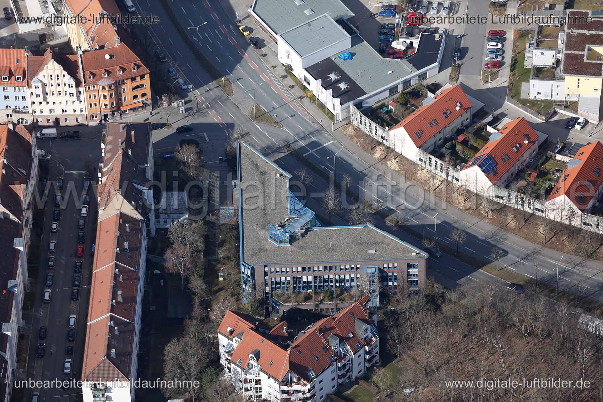 Luftaufnahme Nordostring in Nürnberg | Mittelfranken, Bayern