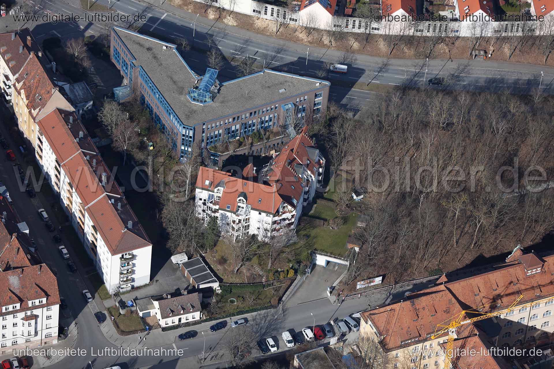 Luftaufnahme Nordostring in Nürnberg | Mittelfranken, Bayern