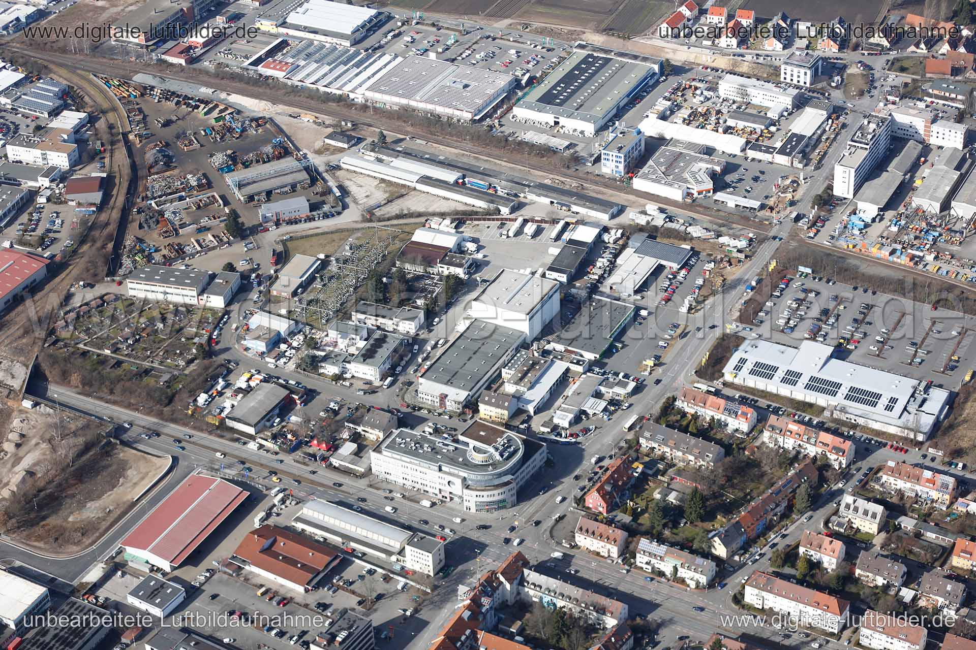 Luftaufnahme Nordring in Nürnberg | Mittelfranken, Bayern