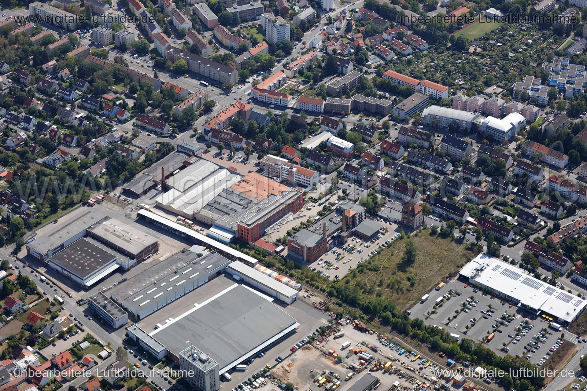 Luftaufnahme Nordring in Nürnberg | Mittelfranken, Bayern