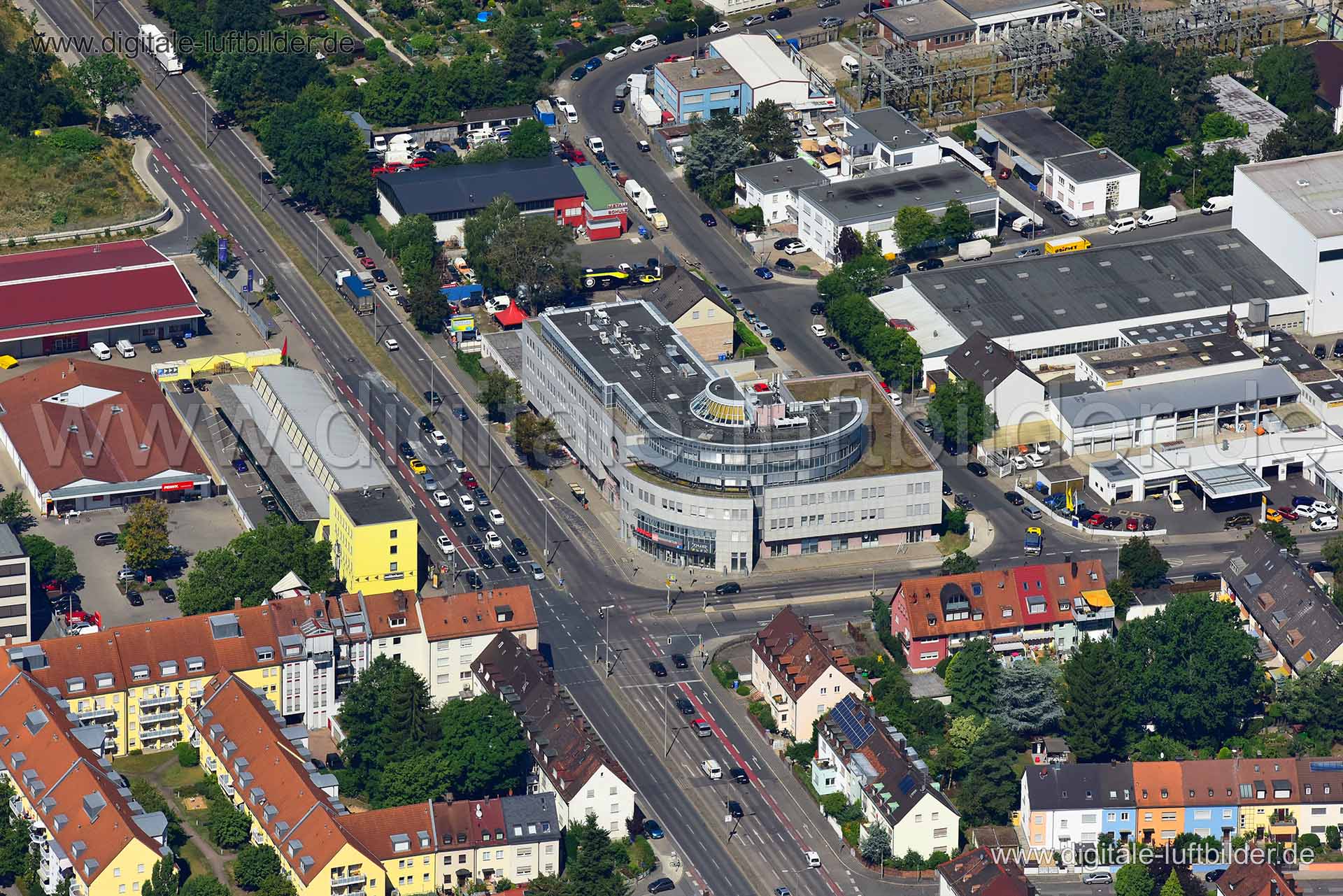 Luftaufnahme Nordring in Nürnberg | Mittelfranken, Bayern