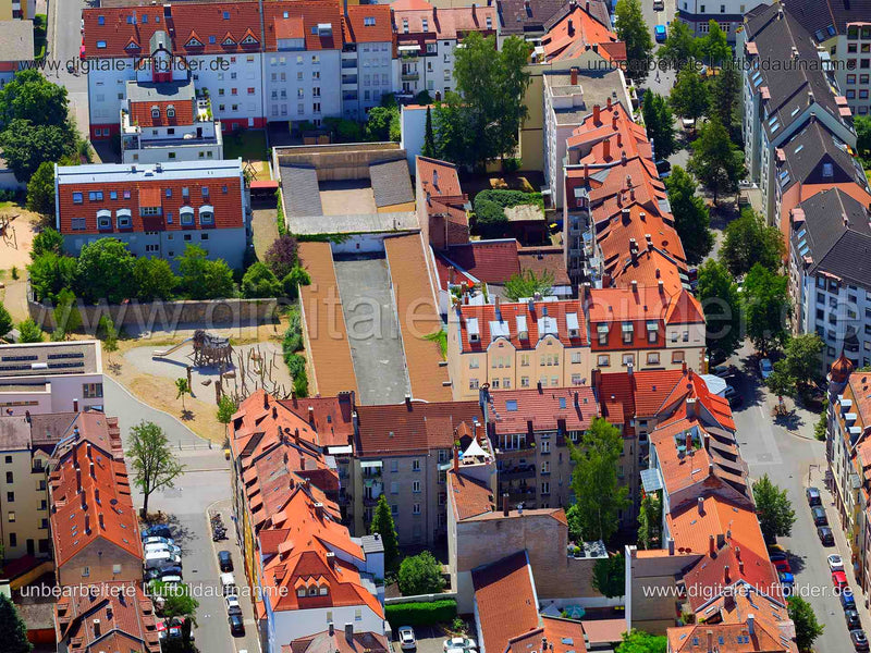Luftaufnahme Nordstadt in Nürnberg | Mittelfranken, Bayern