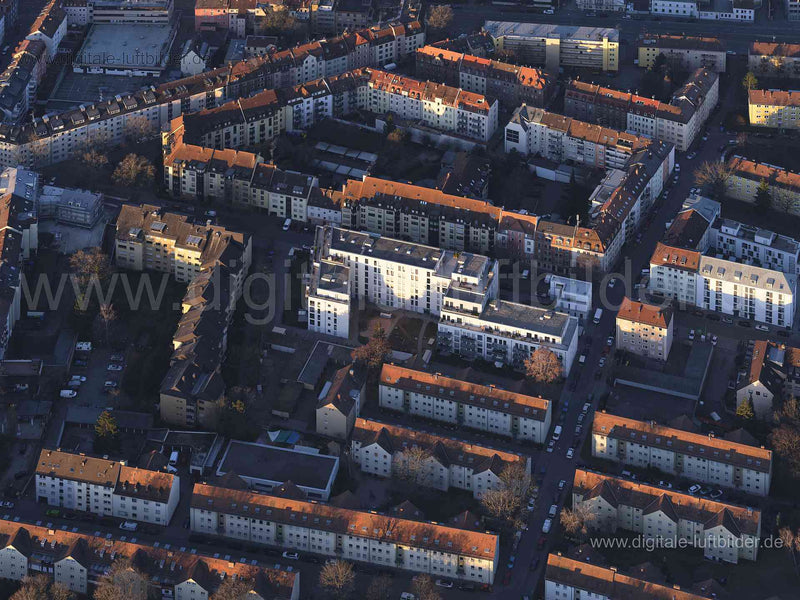 Luftaufnahme Nordstadt, Bucher Straße in Nürnberg | Mittelfranken, Bayern