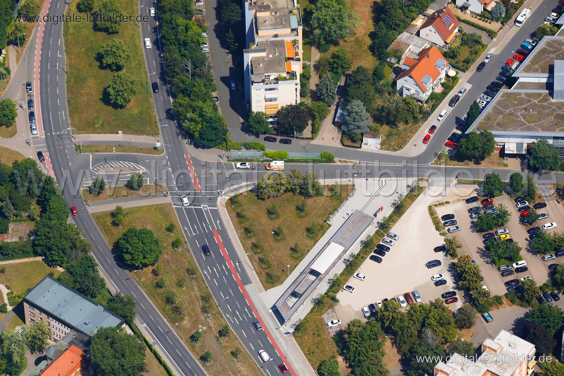 Luftaufnahme Nordwestring in Nürnberg | Mittelfranken, Bayern