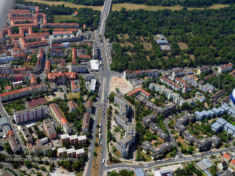 Luftaufnahme Nordwestring in Nürnberg | Mittelfranken, Bayern
