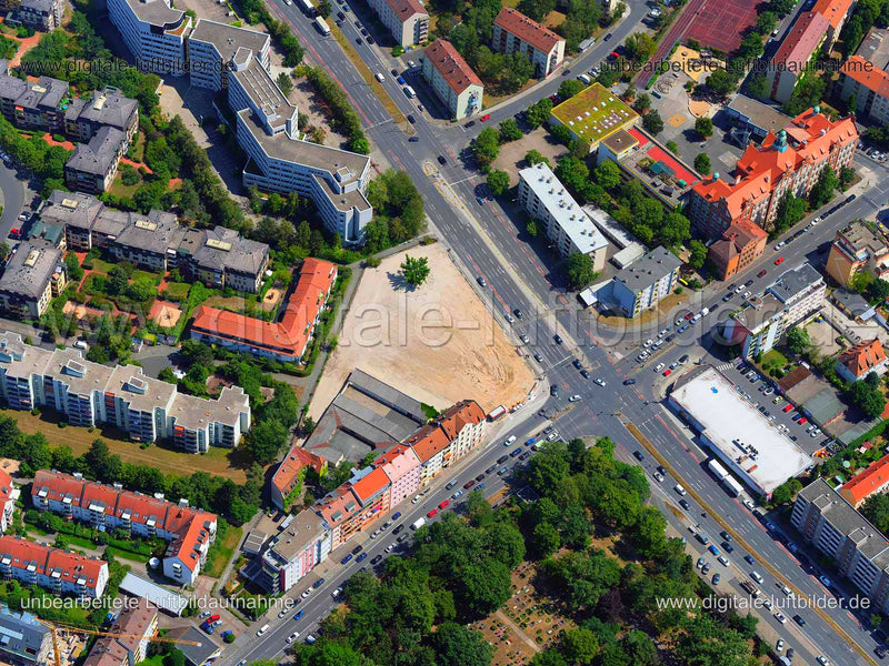 Luftaufnahme Nordwestring in Nürnberg | Mittelfranken, Bayern