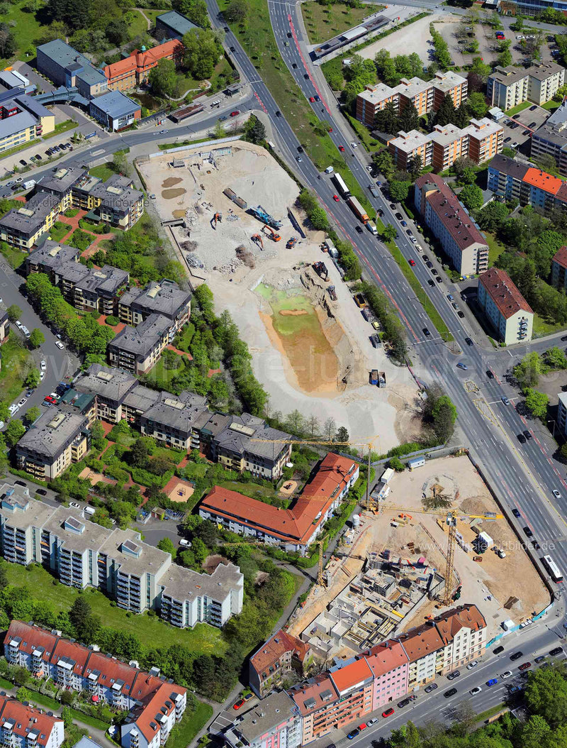 Luftaufnahme Nordwestring in Nürnberg | Mittelfranken, Bayern