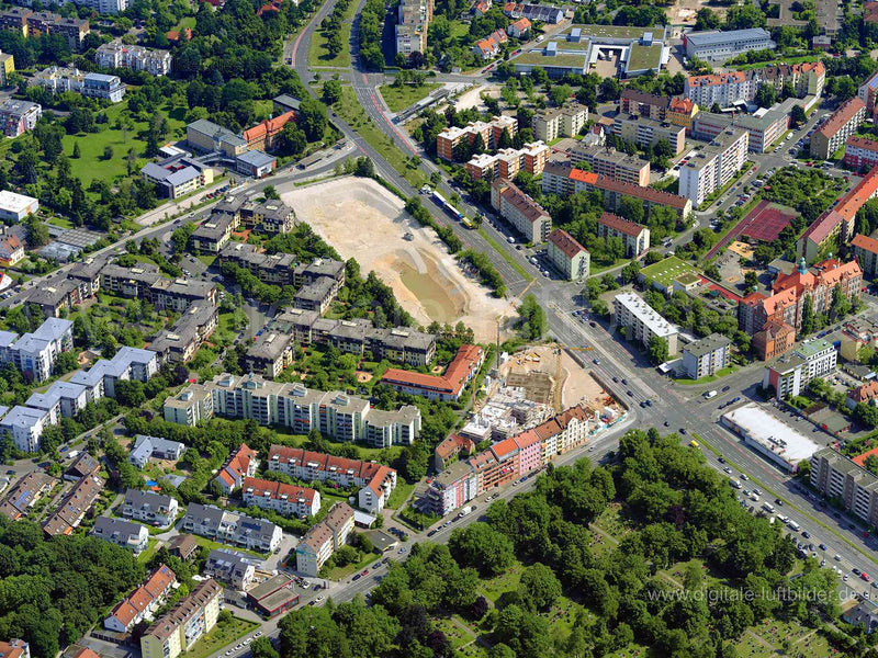 Luftaufnahme Nordwestring in Nürnberg | Mittelfranken, Bayern