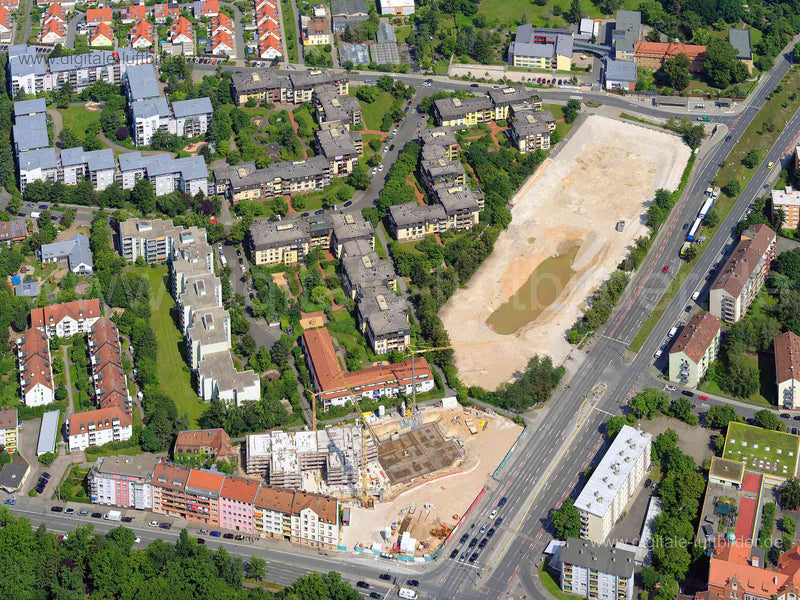 Luftaufnahme Blindenheim in Nürnberg | Mittelfranken, Bayern