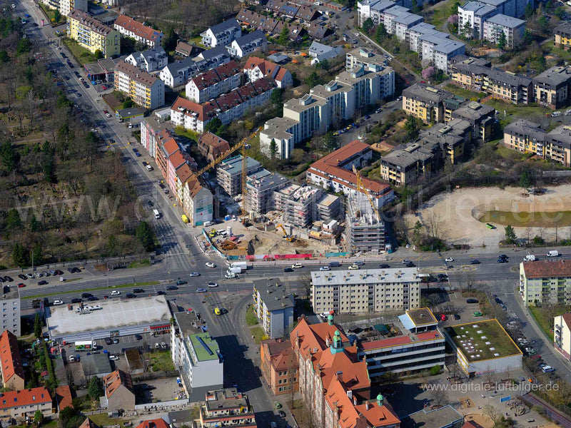Luftaufnahme Nordwestring in Nürnberg | Mittelfranken, Bayern