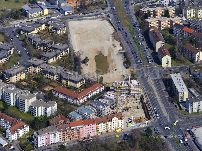 Luftaufnahme Nordwestring in Nürnberg | Mittelfranken, Bayern