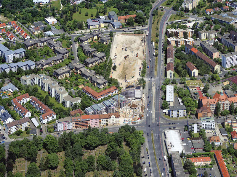 Luftaufnahme Nordwestring in Nürnberg | Mittelfranken, Bayern