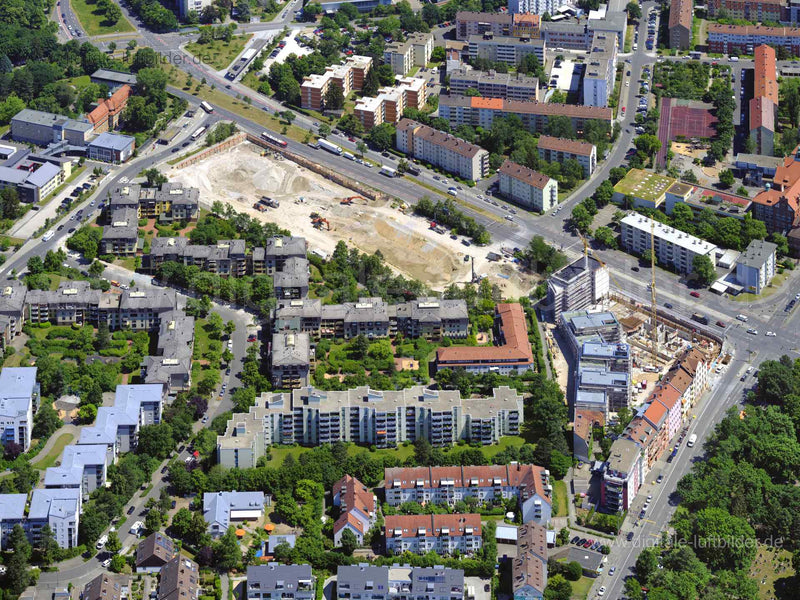 Luftaufnahme Nordwestring in Nürnberg | Mittelfranken, Bayern