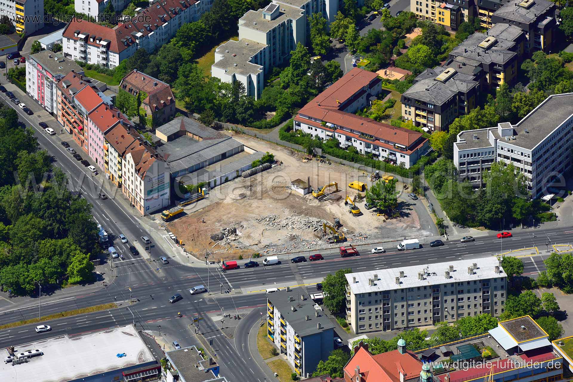 Luftaufnahme Nordwestring in Nürnberg | Mittelfranken, Bayern