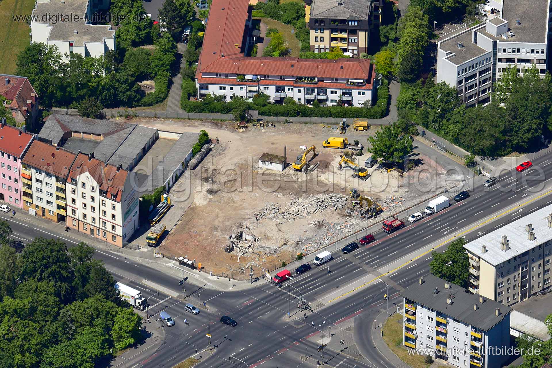 Luftaufnahme Nordwestring in Nürnberg | Mittelfranken, Bayern