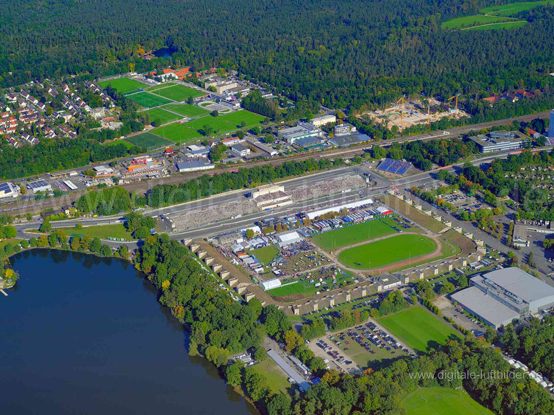 Luftaufnahme Norisring in Nürnberg | Mittelfranken, Bayern