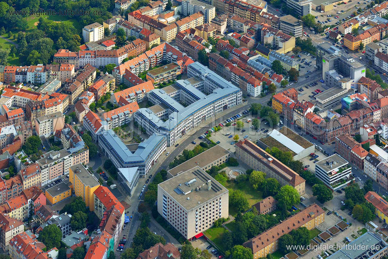 Luftaufnahme Novartis (Roonstraße) in Nürnberg | Mittelfranken, Bayern