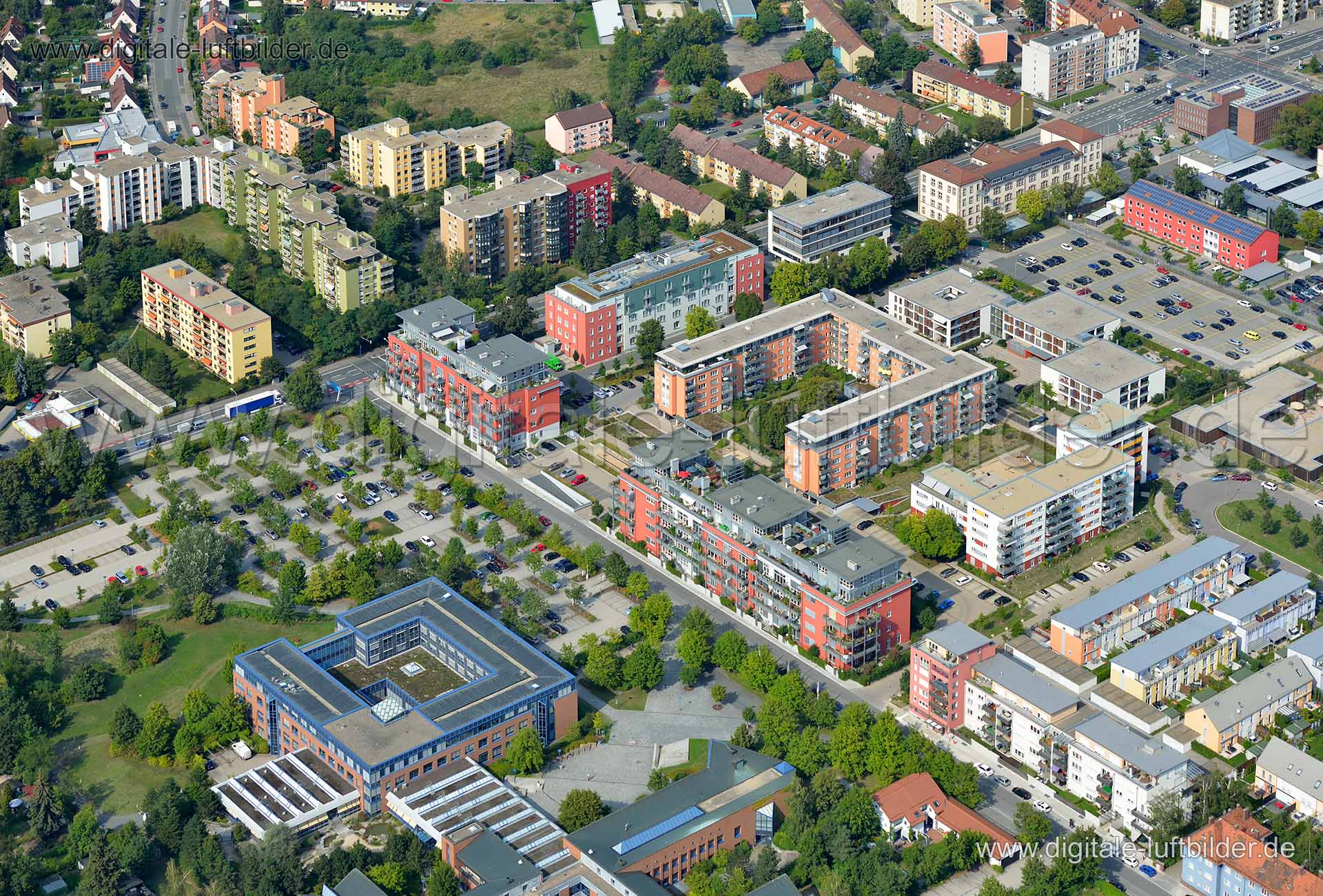 Luftaufnahme Novina Hotel in Nürnberg | Mittelfranken, Bayern