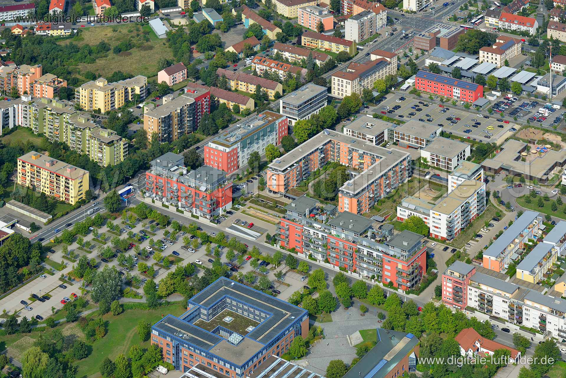 Luftaufnahme Novina Hotel in Nürnberg | Mittelfranken, Bayern