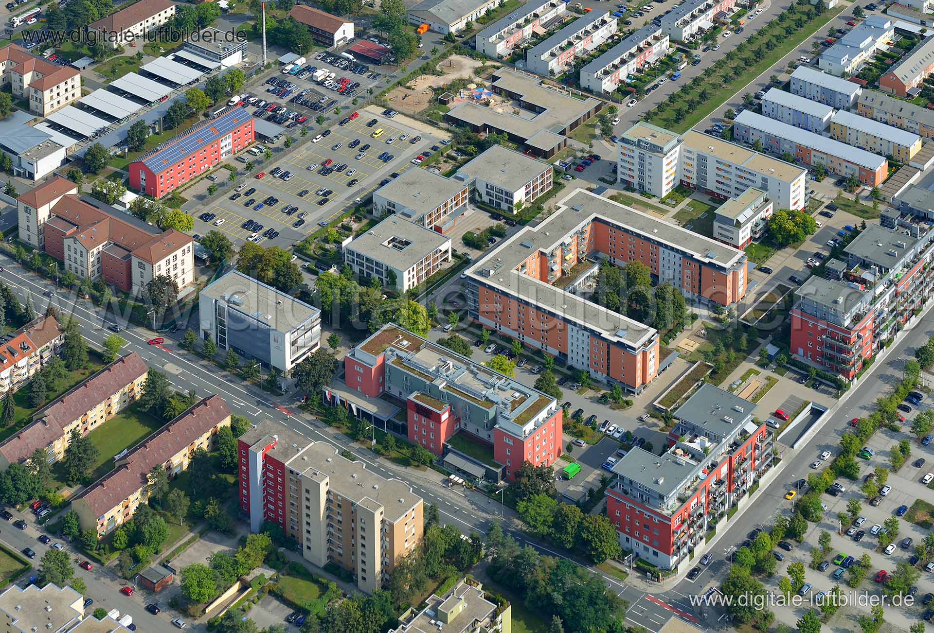 Luftaufnahme Novina Hotel in Nürnberg | Mittelfranken, Bayern