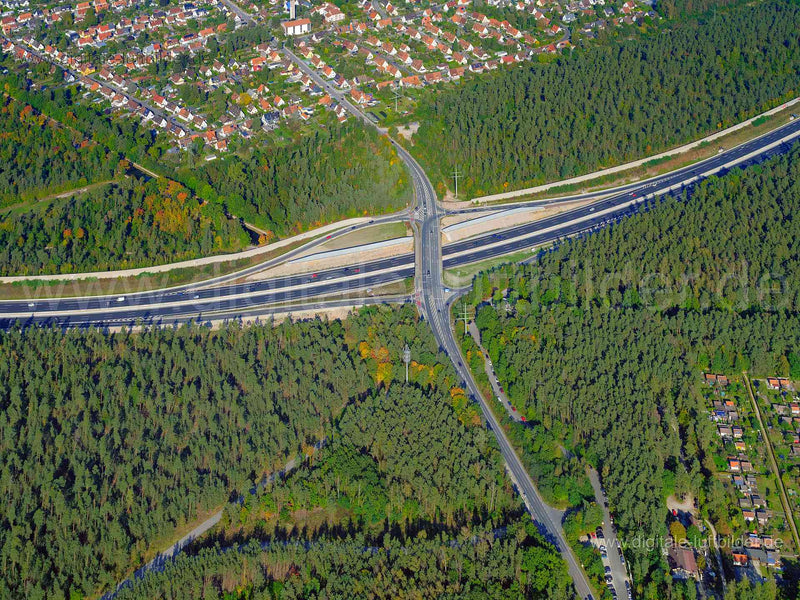Luftaufnahme Nürnberg Hafen-Süd in Nürnberg | Mittelfranken, Bayern