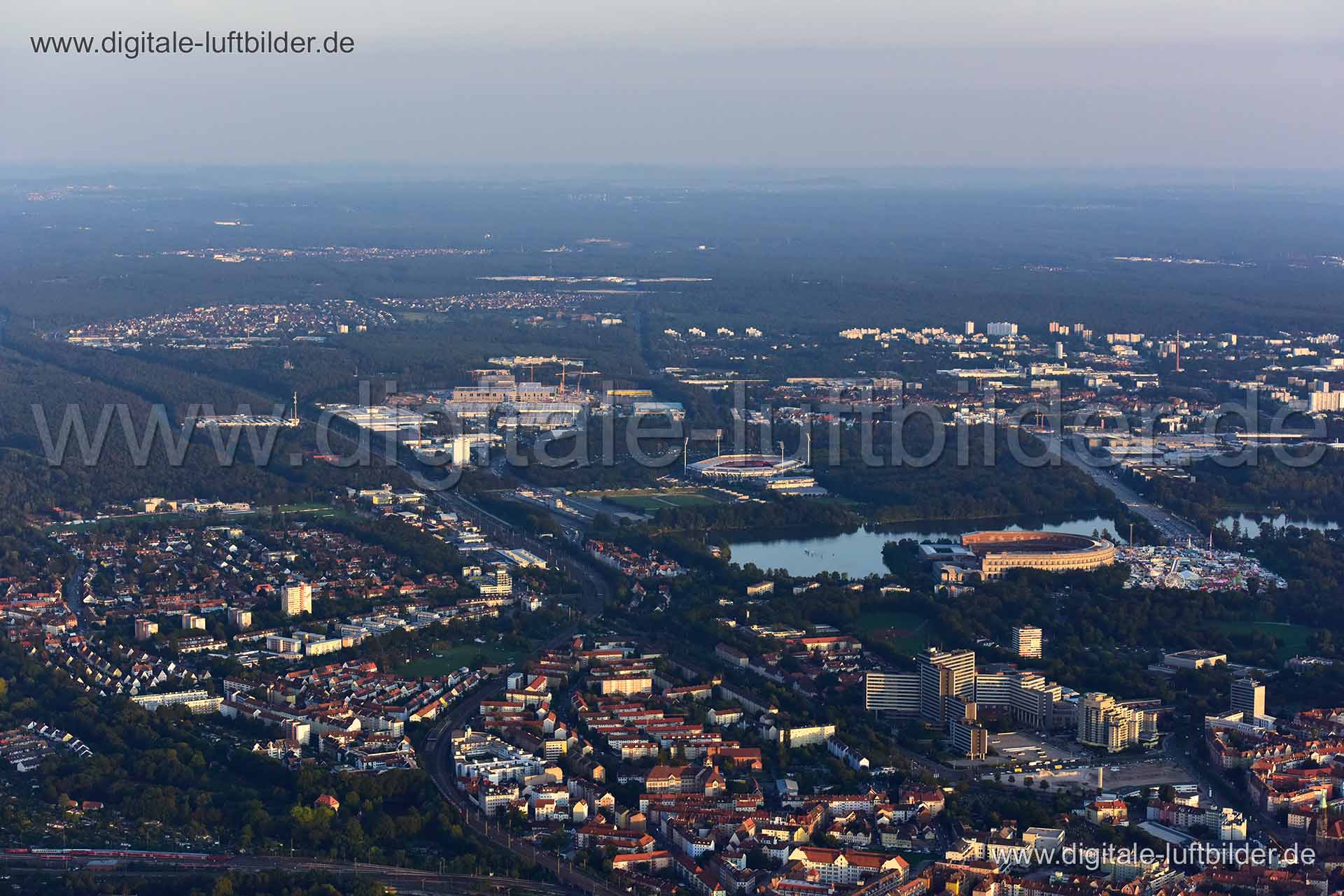 Luftaufnahme Nürnberg Süd-Ost in Nürnberg | Mittelfranken, Bayern