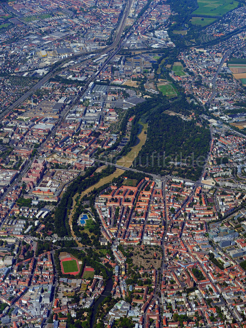 Luftaufnahme Nürnberg West in Nürnberg | Mittelfranken, Bayern