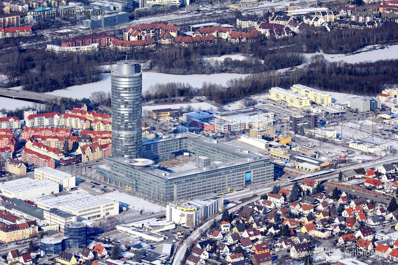 Luftaufnahme Nürnberger Versicherung in Nürnberg | Mittelfranken, Bayern