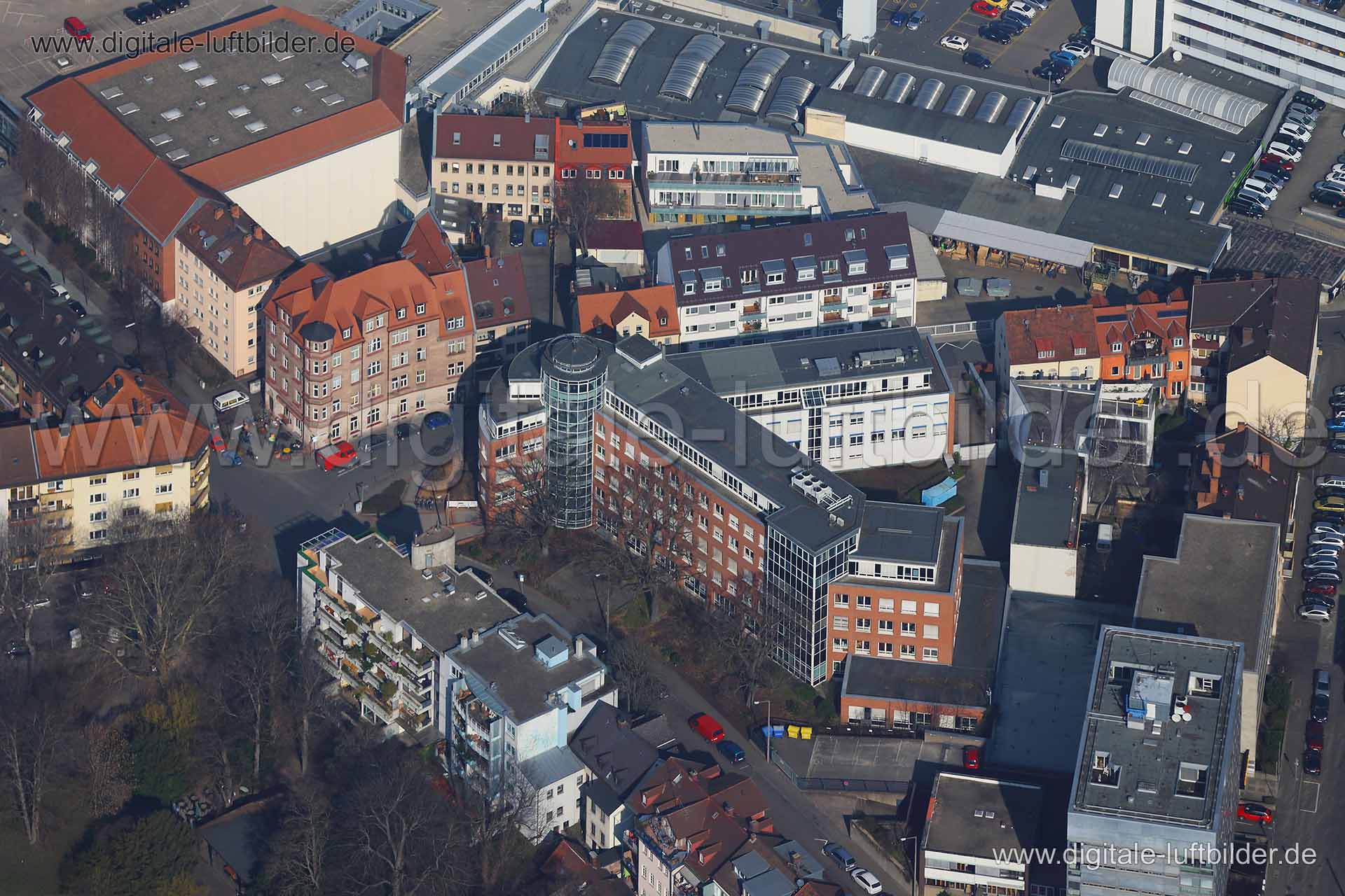 Luftaufnahme Obere Turnstraße in Nürnberg | Mittelfranken, Bayern