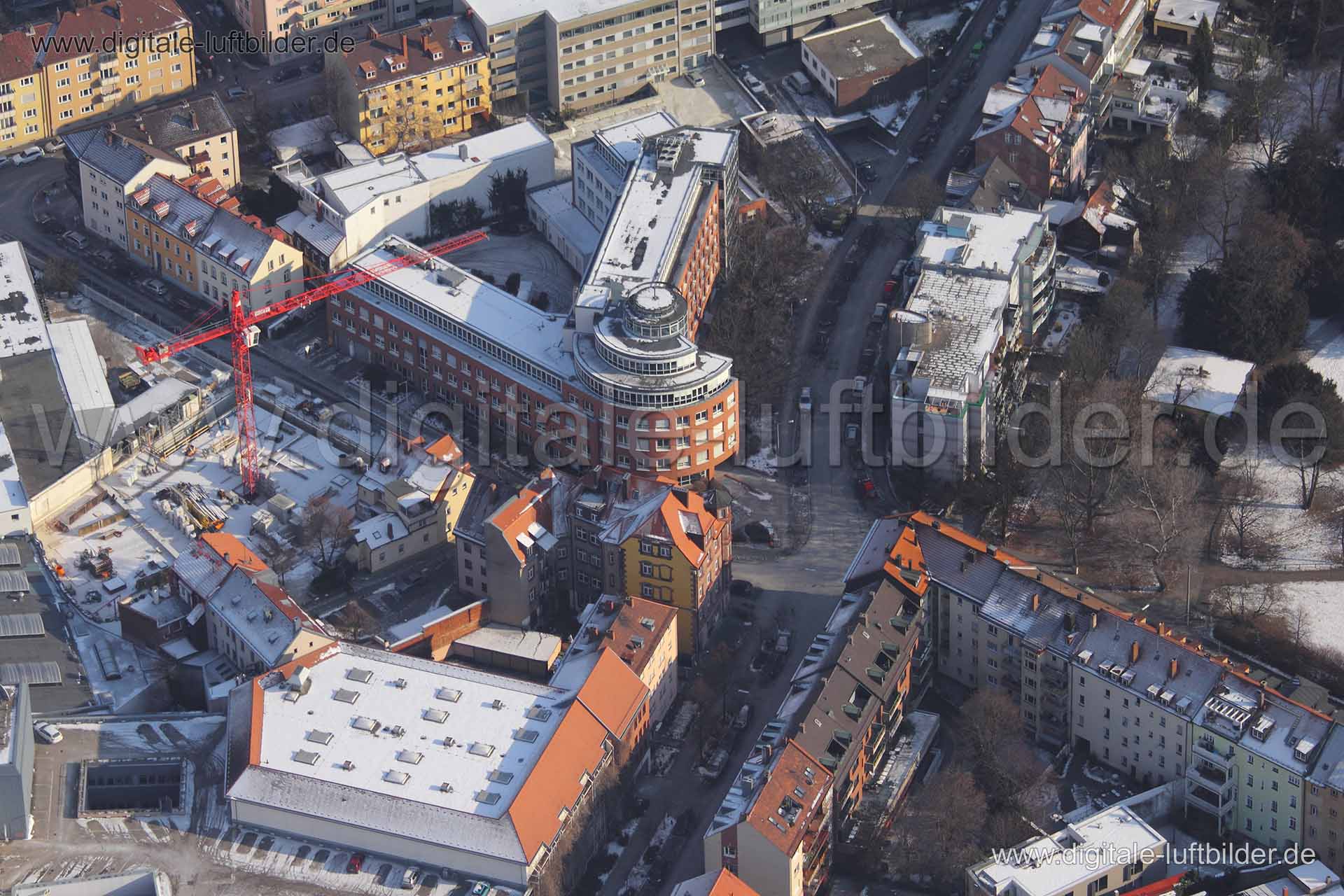Luftaufnahme Obere Turnstraße in Nürnberg | Mittelfranken, Bayern