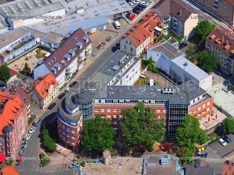 Luftaufnahme Obere Turnstraße in Nürnberg | Mittelfranken, Bayern