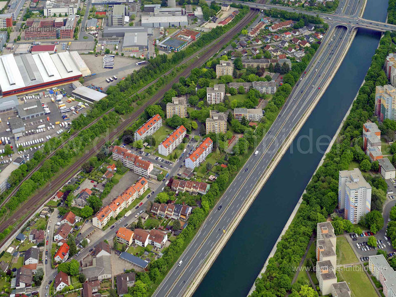 Luftaufnahme Olivenweg in Nürnberg | Mittelfranken, Bayern