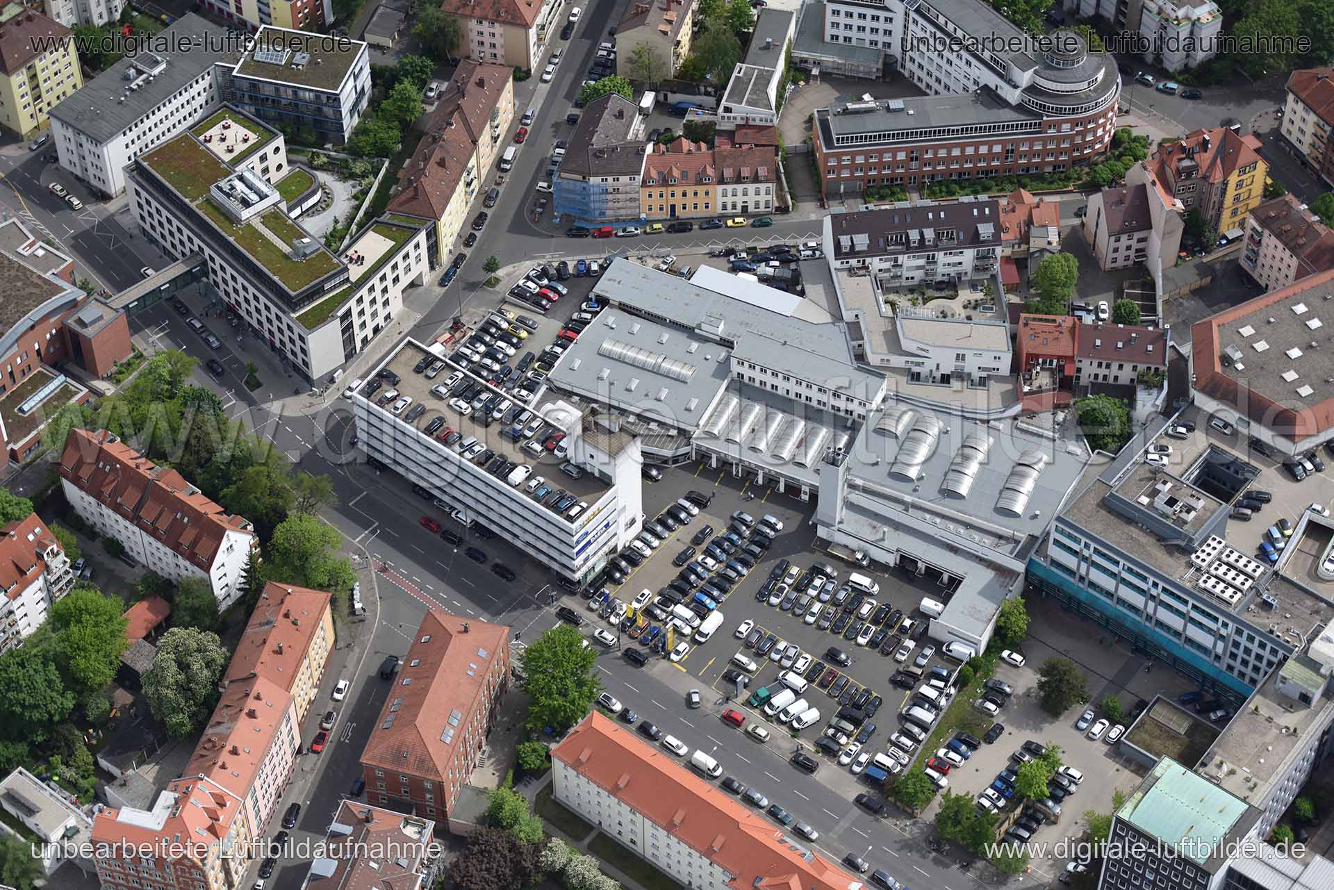 Luftaufnahme Opel in Nürnberg | Mittelfranken, Bayern
