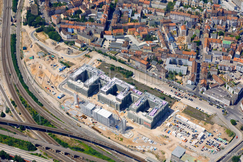 Luftaufnahme Orange Campus in Nürnberg | Mittelfranken, Bayern