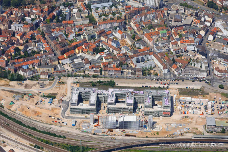 Luftaufnahme Orange Campus in Nürnberg | Mittelfranken, Bayern