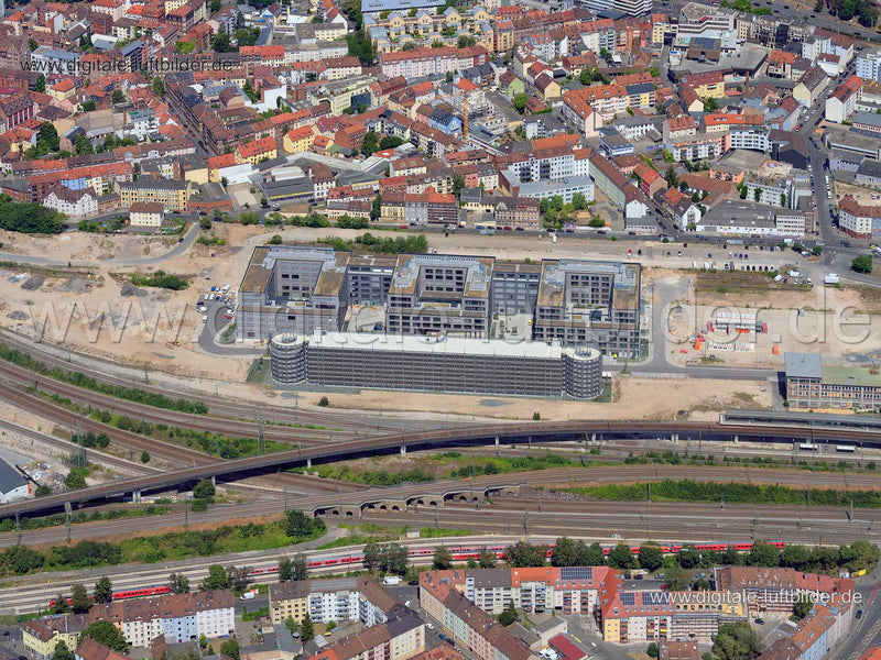 Luftaufnahme Orange Campus in Nürnberg | Mittelfranken, Bayern