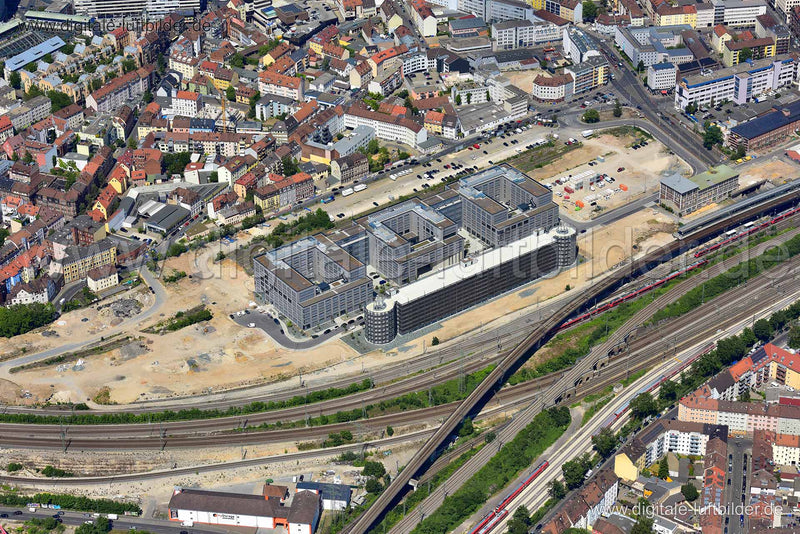 Luftaufnahme Orange Campus in Nürnberg | Mittelfranken, Bayern