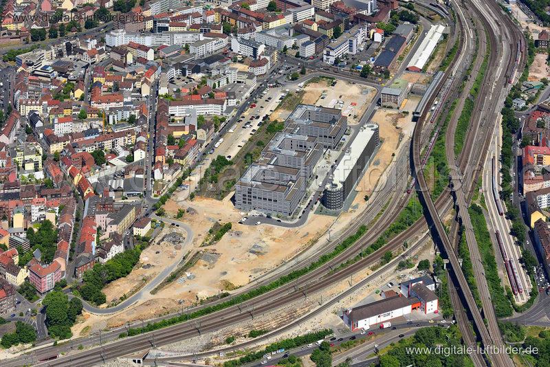 Luftaufnahme Orange Campus in Nürnberg | Mittelfranken, Bayern