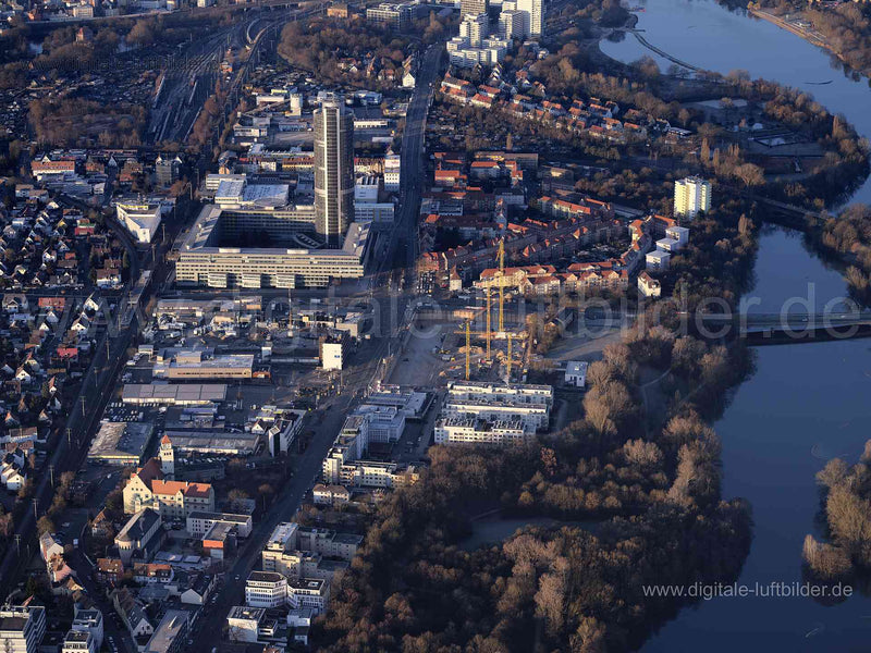 Luftaufnahme Ostendstraße in Nürnberg | Mittelfranken, Bayern