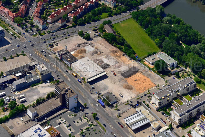 Luftaufnahme Ostendstraße in Nürnberg | Mittelfranken, Bayern