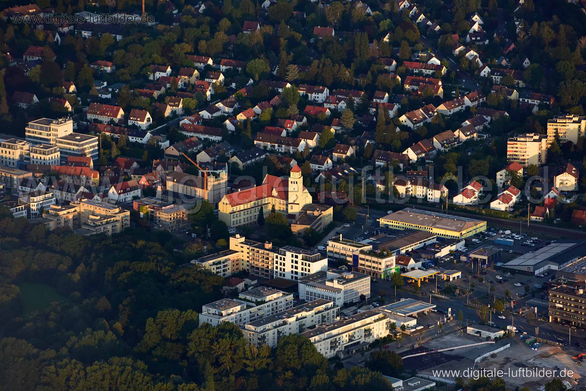 Luftaufnahme Ostendstraße in Nürnberg | Mittelfranken, Bayern