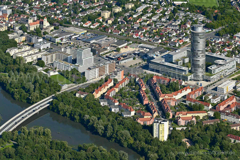 Luftaufnahme Ostring in Nürnberg | Mittelfranken, Bayern
