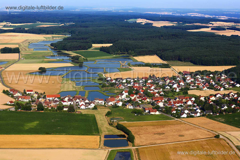 Luftaufnahme Panorama in Nürnberg | Mittelfranken, Bayern