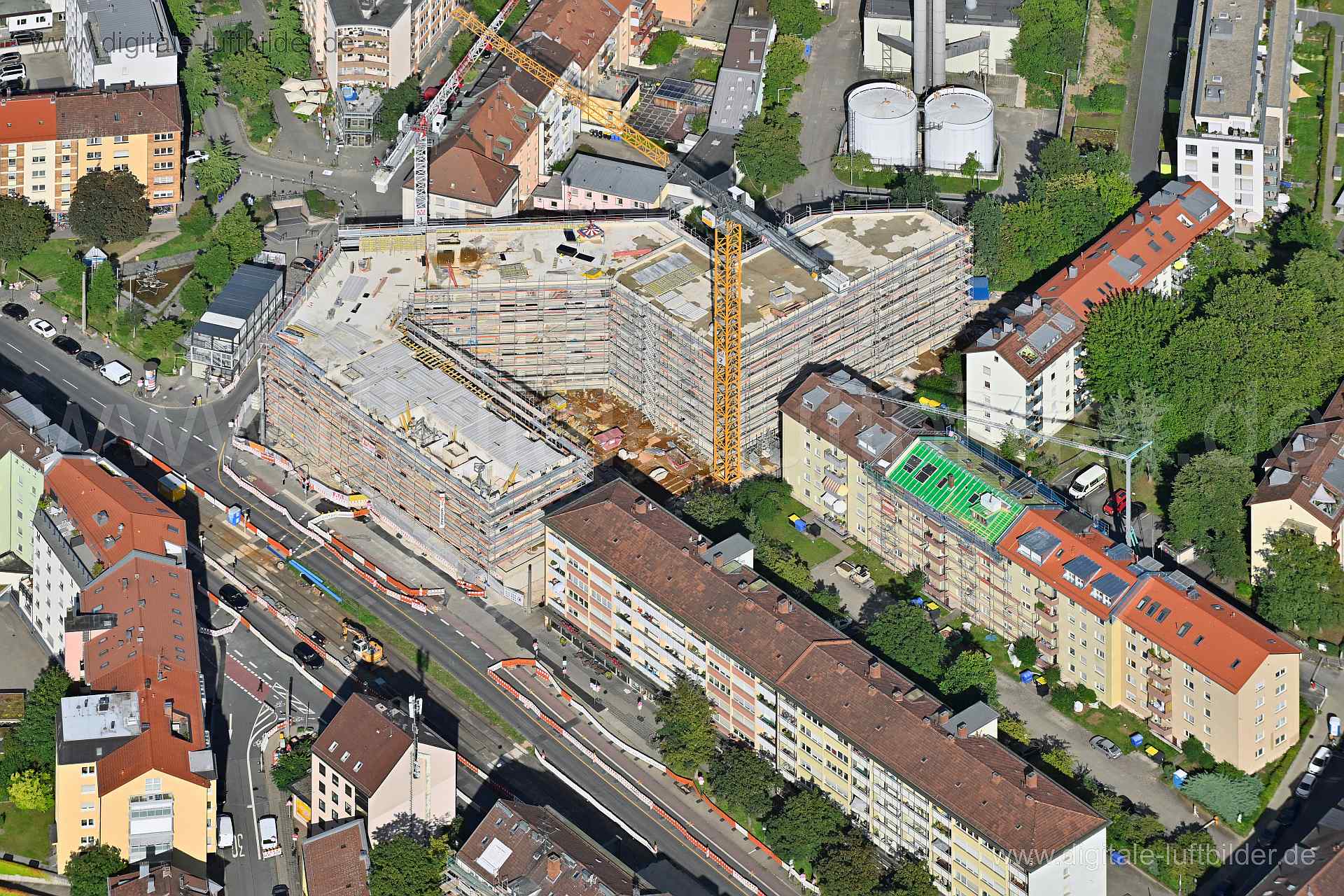 Luftaufnahme Park Lane in Nürnberg | Mittelfranken, Bayern