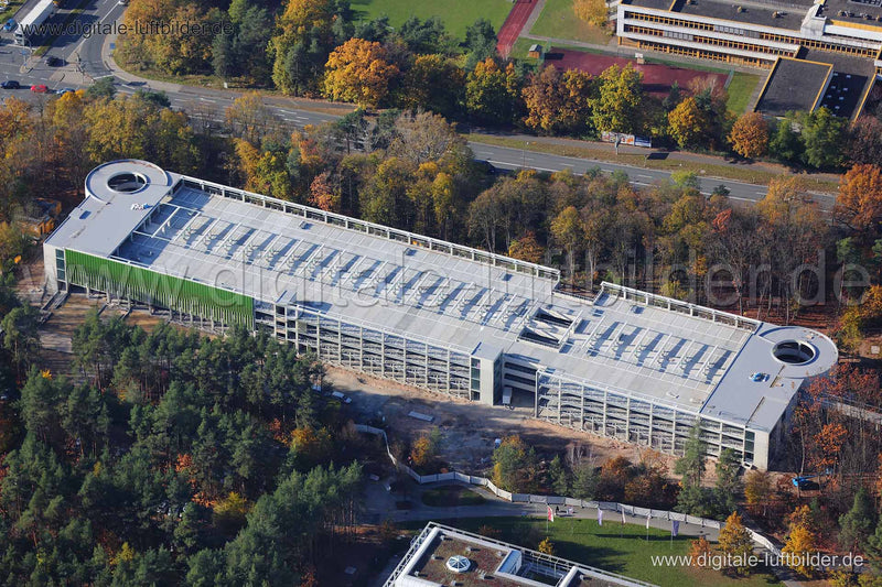 Luftaufnahme Parkhaus Klinikum-Nürnberg-Süd in Nürnberg | Mittelfranken, Bayern