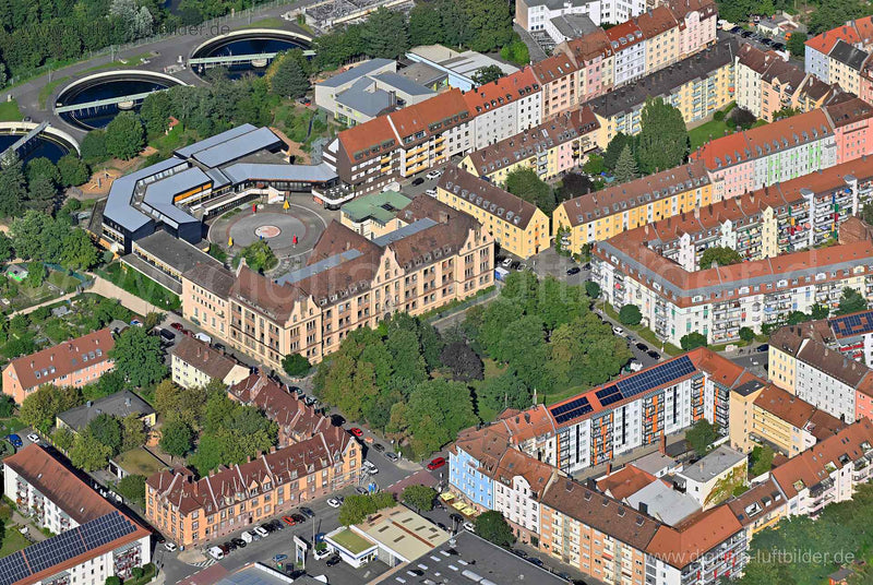 Luftaufnahme Paul-Ritter-Schule in Nürnberg | Mittelfranken, Bayern